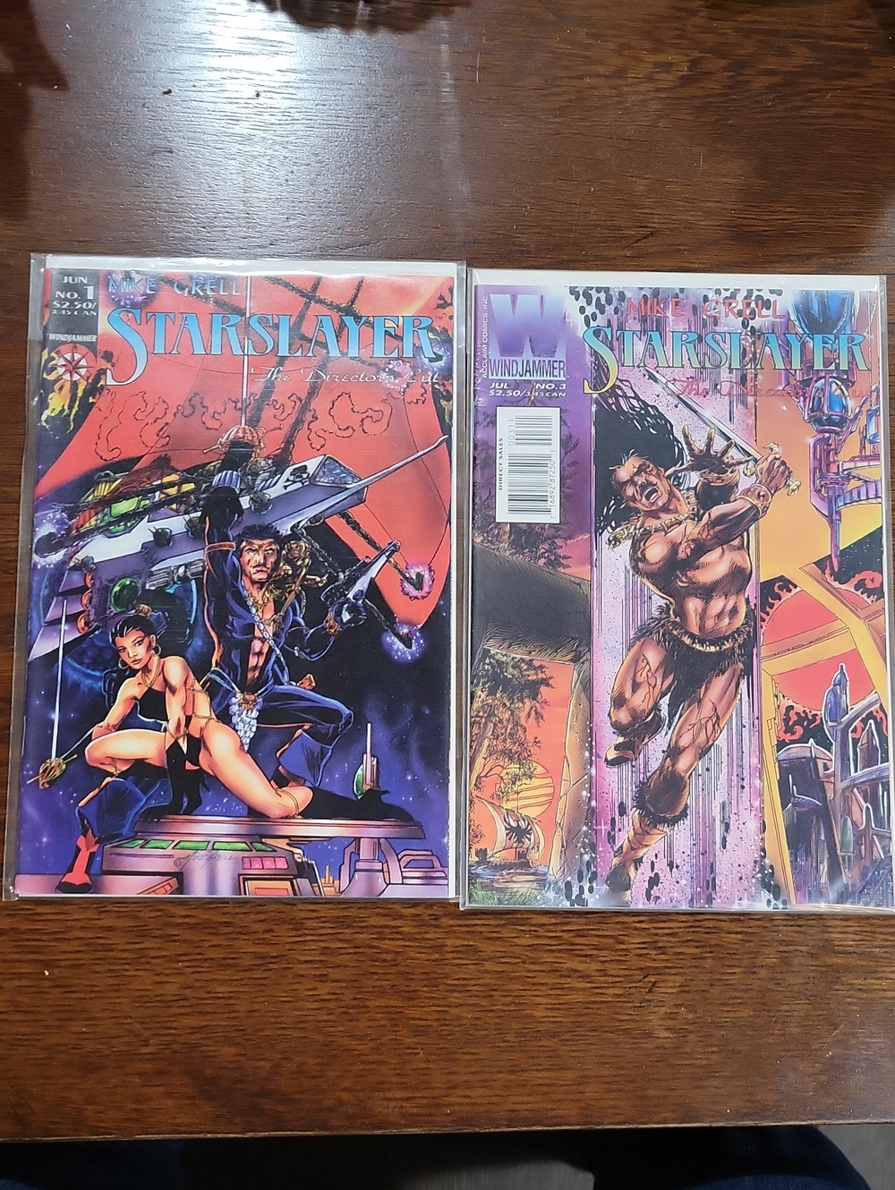 Starslayer Comic Book Set - Colorful Covers